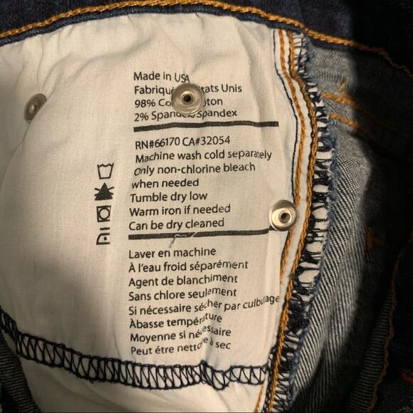 Urban Outfitters BDG Women's Denim Shorts Blue Shortie Mid Rise Roll Hem SZ 27 - Picture 5 of 8